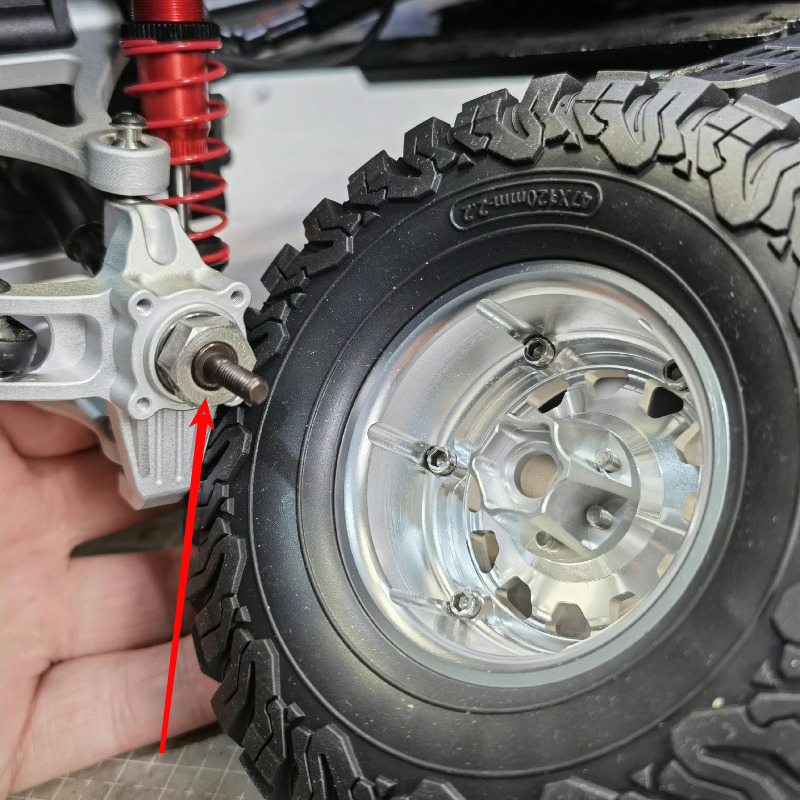 Ram 1500 Rc Hobby - Adaptateur de moyeu de roue renforcé