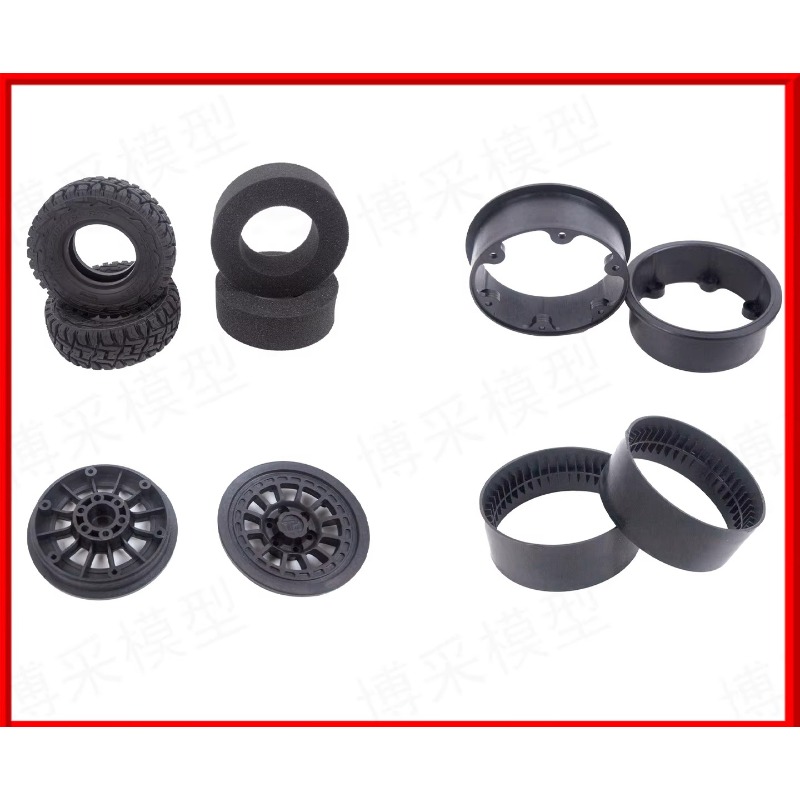 Ram 1500 Rc Hobby - Ensemble de roues et pneus de