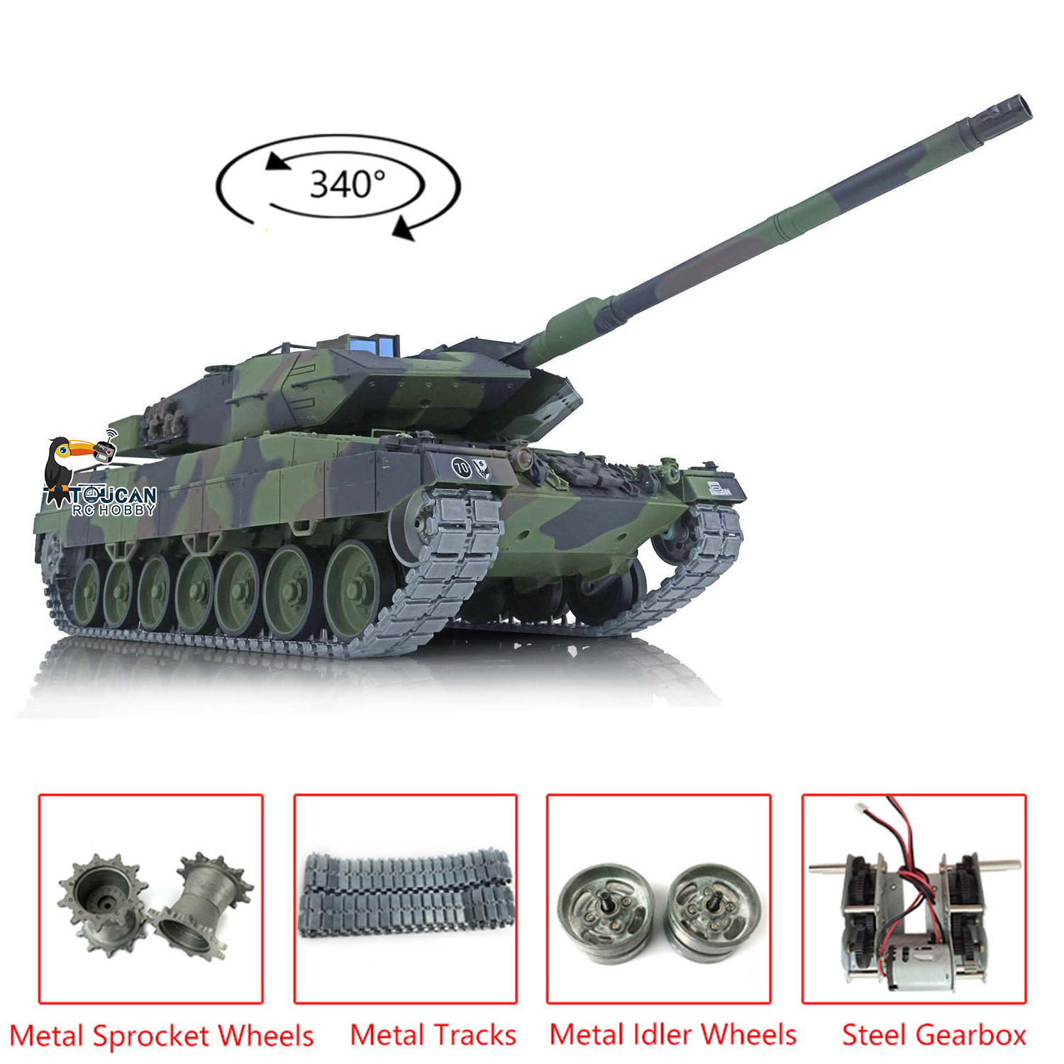 Rc Hobby Tank - Tank RC Heng Long 1/16ème échelle