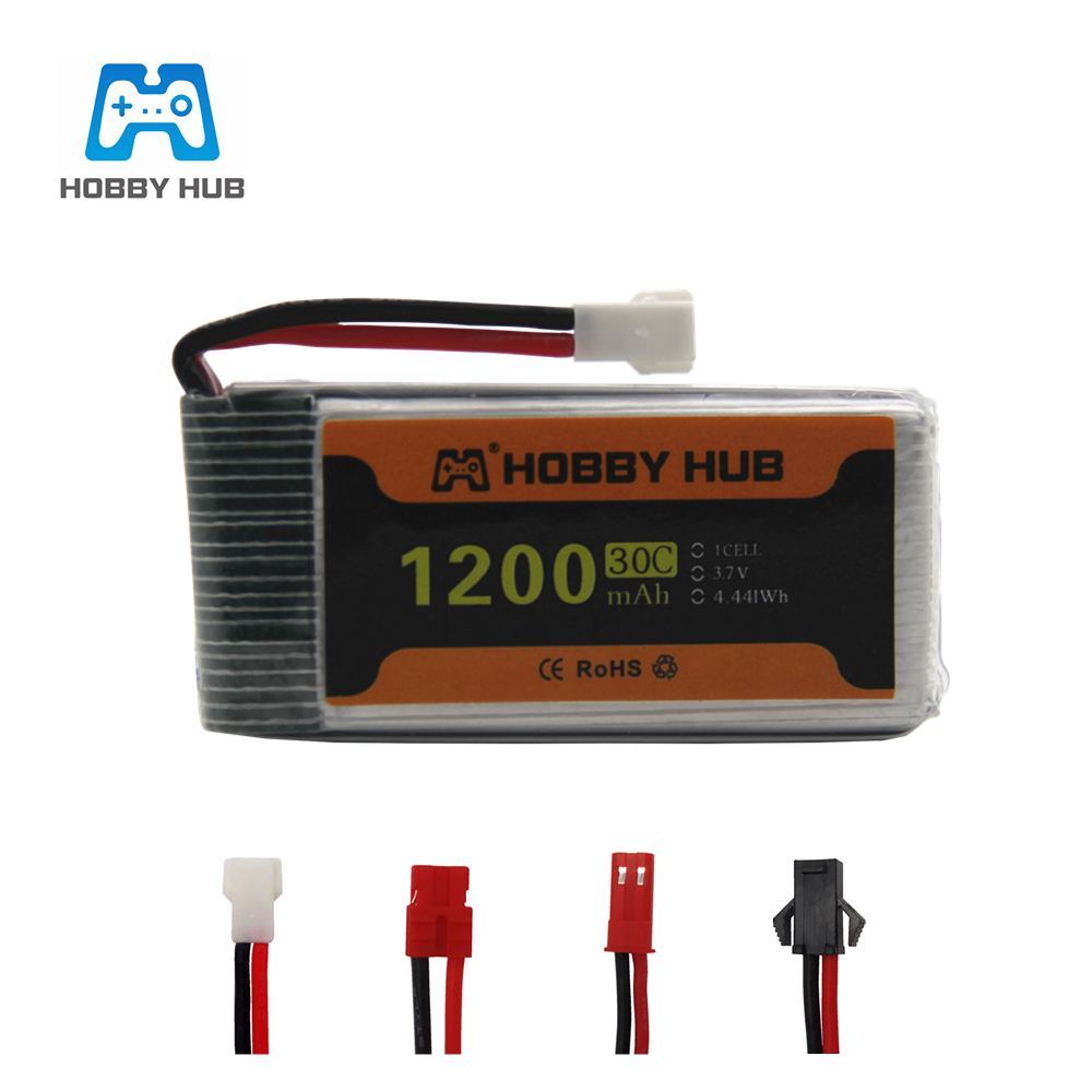 Hobby Rc Quadcopters - Batterie Lipo 3.7V 1200mAh 30C pour