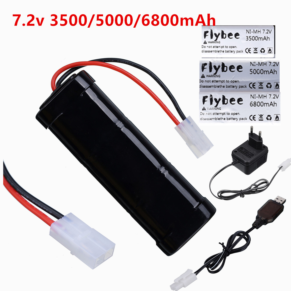 Rc Hobby Tank - Nouvelle batterie 7.2V 5000/6800mAh NiMH pour