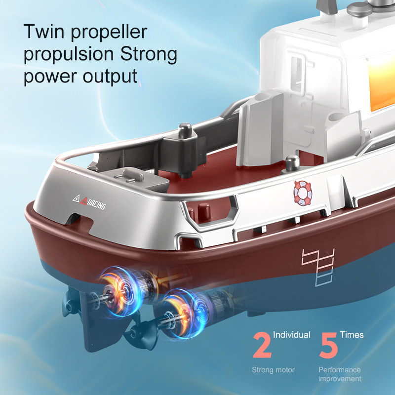 Rc Hobby Grade Boat - Bateau télécommandé miniature 2.4G pour enfants,
