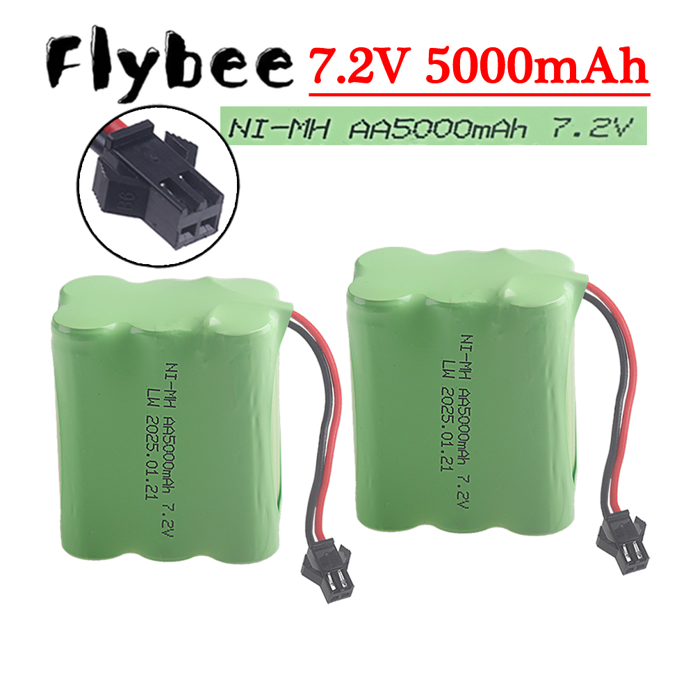 Rc Hobby Tank - (prise SM-2P) batterie NiMH 7.2V 5000mah