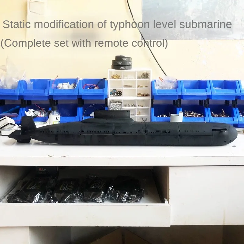 Rc Hobby Grade Boat - Modèle de sous-marin dynamique RC, cabine
