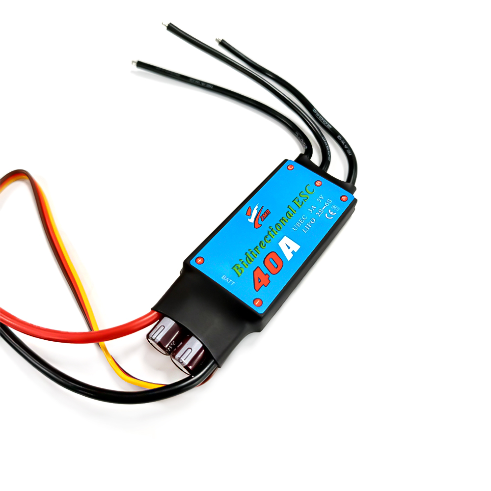 Esc Waterproof 60A - ZMR 12A-80A bidirectionnel sans balais ESC