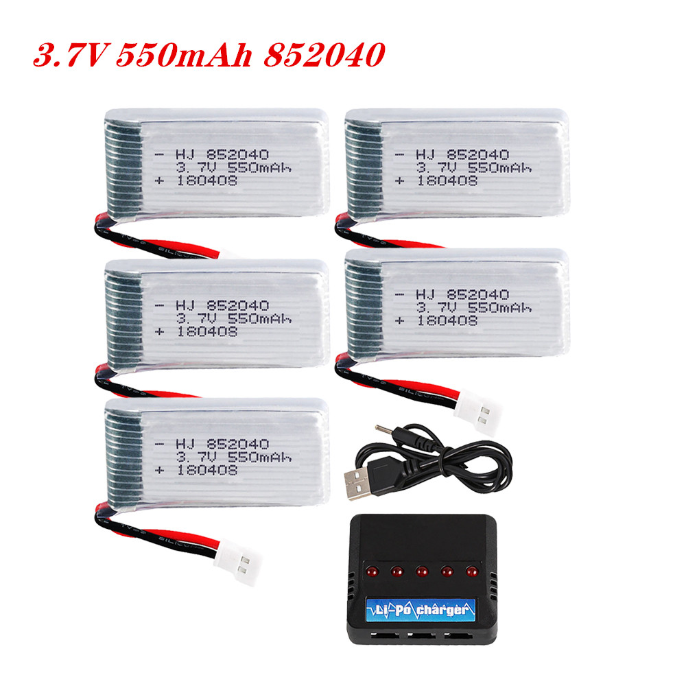 Hobby Rc Quadcopters - Batterie Lipo 3,7 V 550 mAh