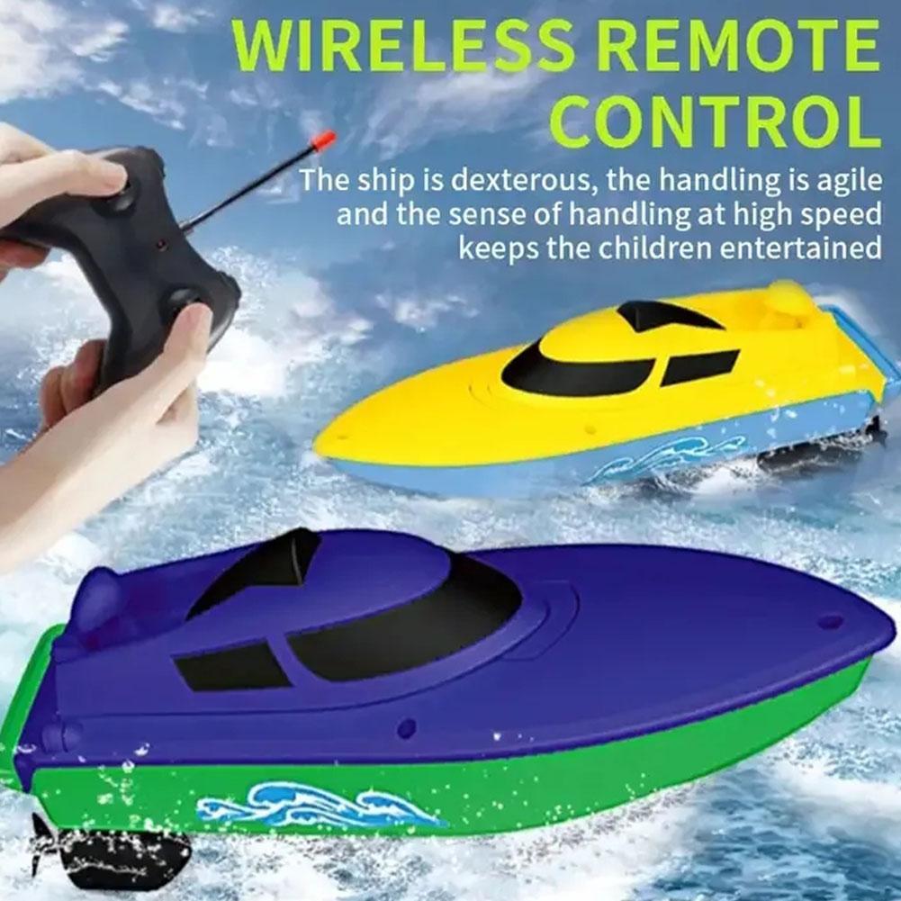 Rc Hobby Grade Boat - Bateau télécommandé 2.4G pour enfants, bateau