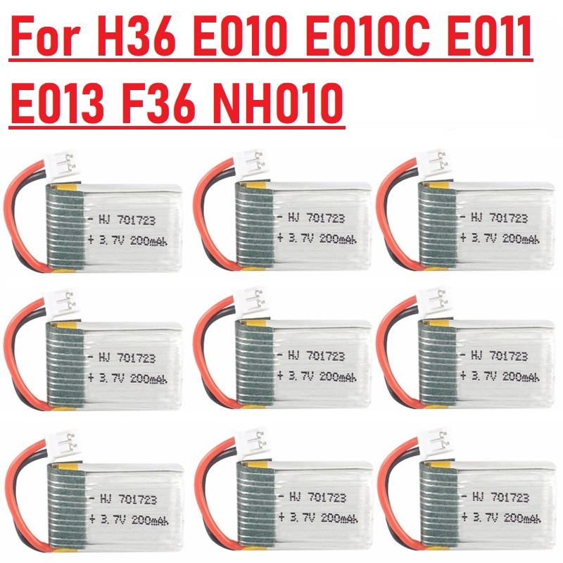 Hobby Rc Quadcopters - Batterie LIPO 3.7v 200mah 701723, 1
