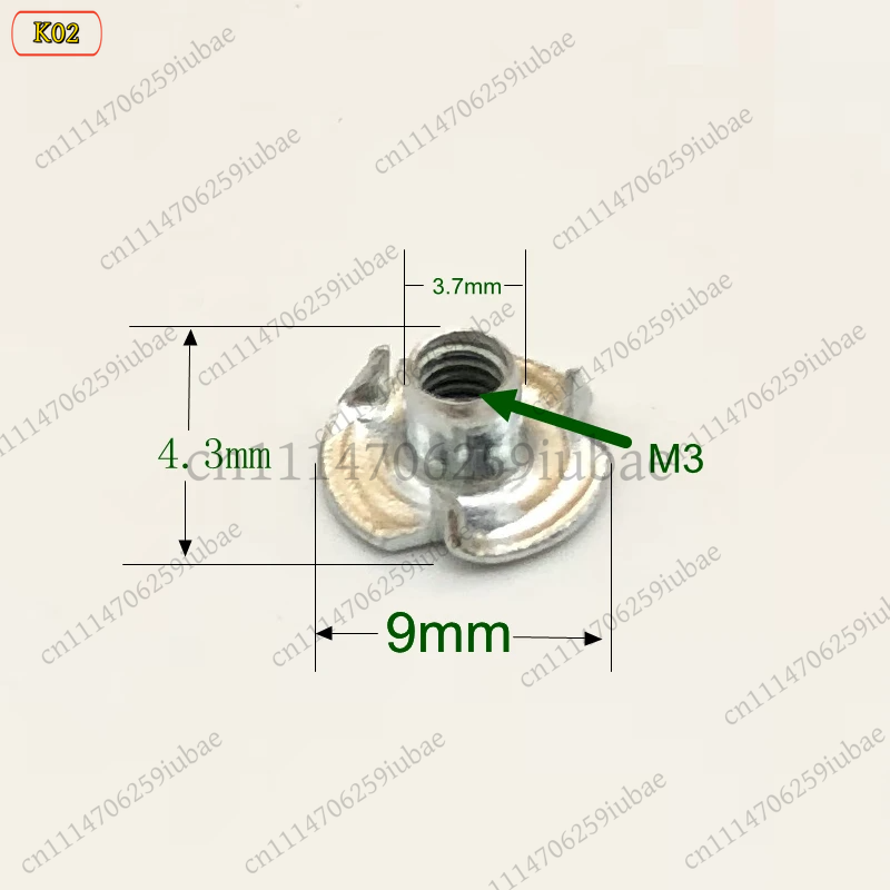 Écrou à griffes M3 petit forma - Rc Hobby Nut avis et prix
