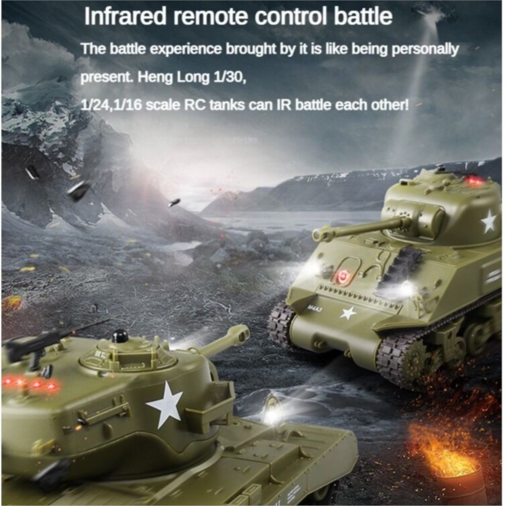 Modèle de char de combat téléc - Rc Hobby Tank avis et prix