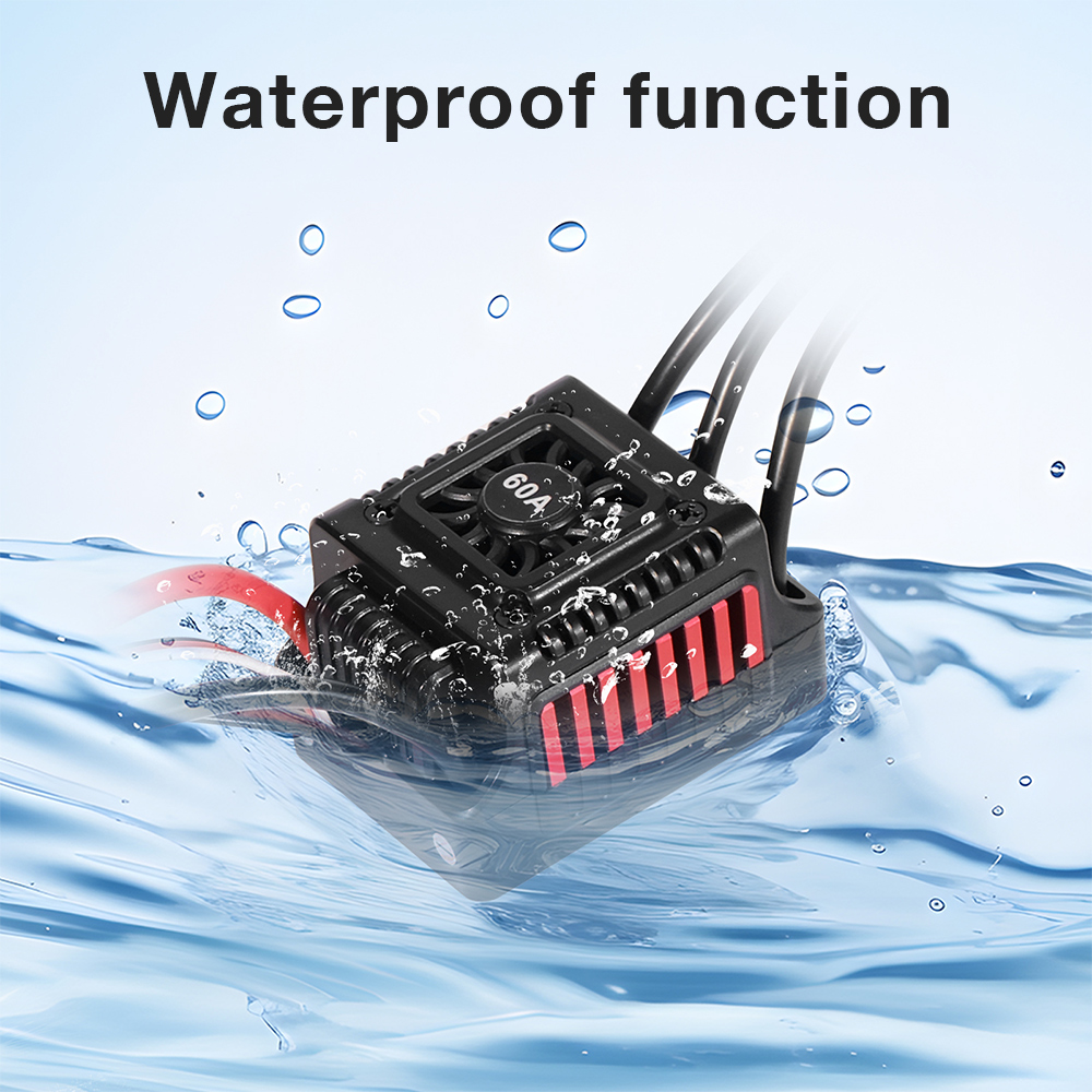 45A 60A RC ESC étanche sans ca - Esc Waterproof 60A avis et prix