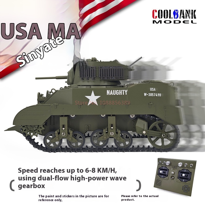 1:16 réservoir Rc Usa Stuart M - Rc Hobby Tank avis et prix