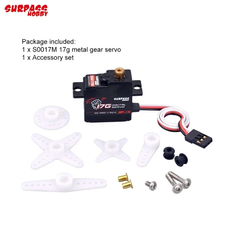 SURPASS Hobby S0017M 17g Servo - Hobby Quality Rc Cars avis et prix