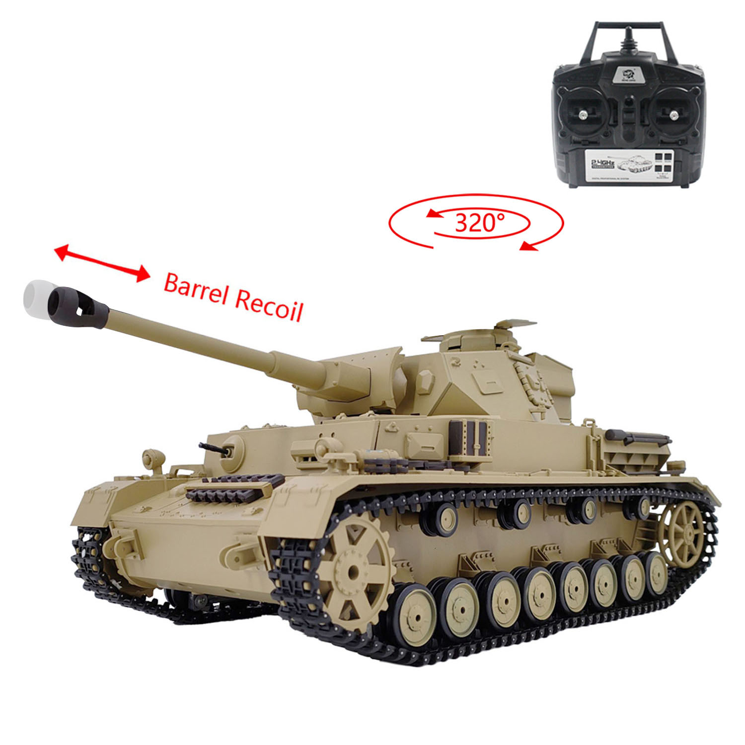 Jouet 1:16 7.0 Char militaire  - Rc Hobby Tank avis et prix
