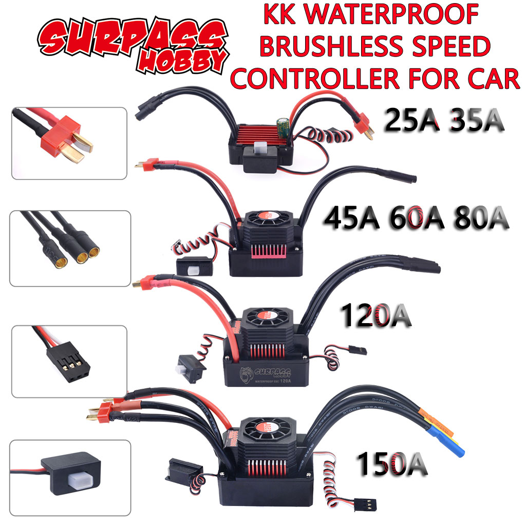 SURPASS-Contrôleurs de vitesse - Esc Waterproof 60A avis et prix