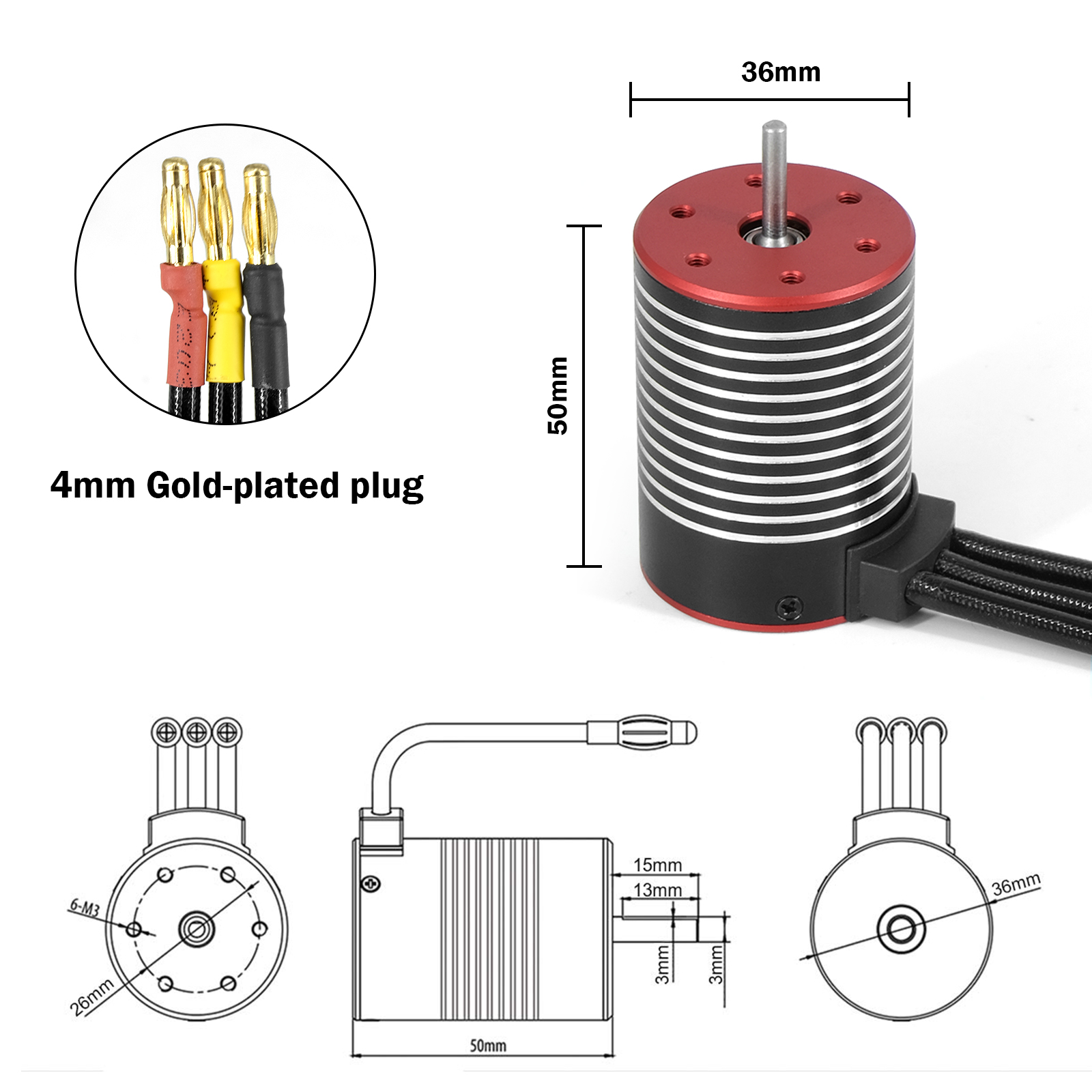 Hobbywing QuicRun WP-10BL60 ES - Brushless Motor 3650 avis et prix