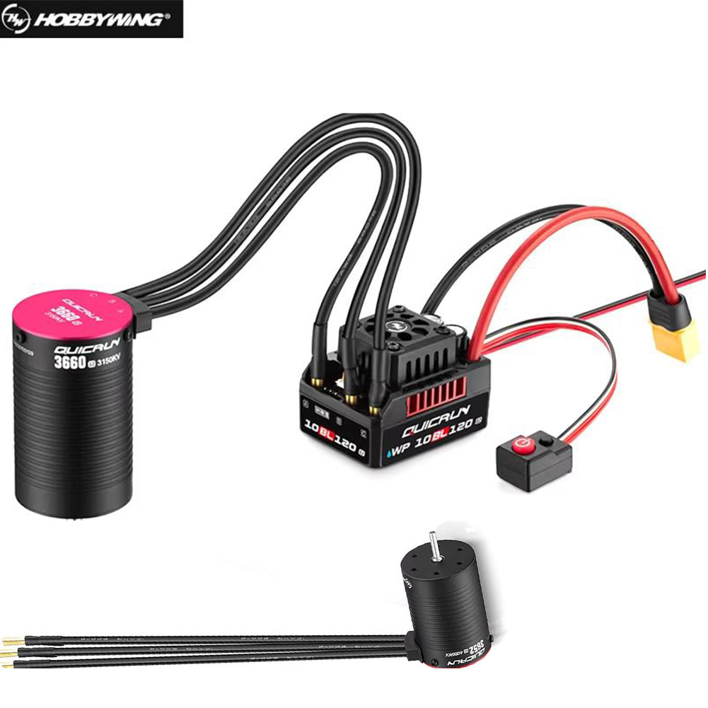 HobbyWing QuicRun WP 10BL120 G - Brushless Motor 3650 avis et prix