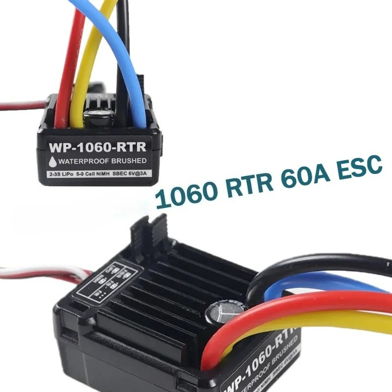 ESC brossé 60A étanche WP-1060 - Esc Waterproof 60A avis et prix