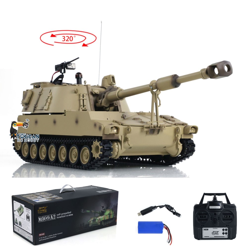 Tongde M109A2 RC 1/16 modèle d - Rc Hobby Tank avis et prix
