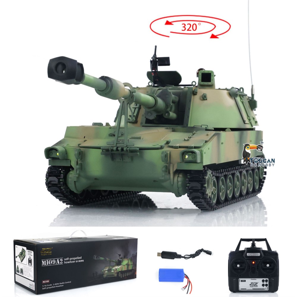 Tongde M109A2 RC 1/16 modèle d - Rc Hobby Tank avis et prix