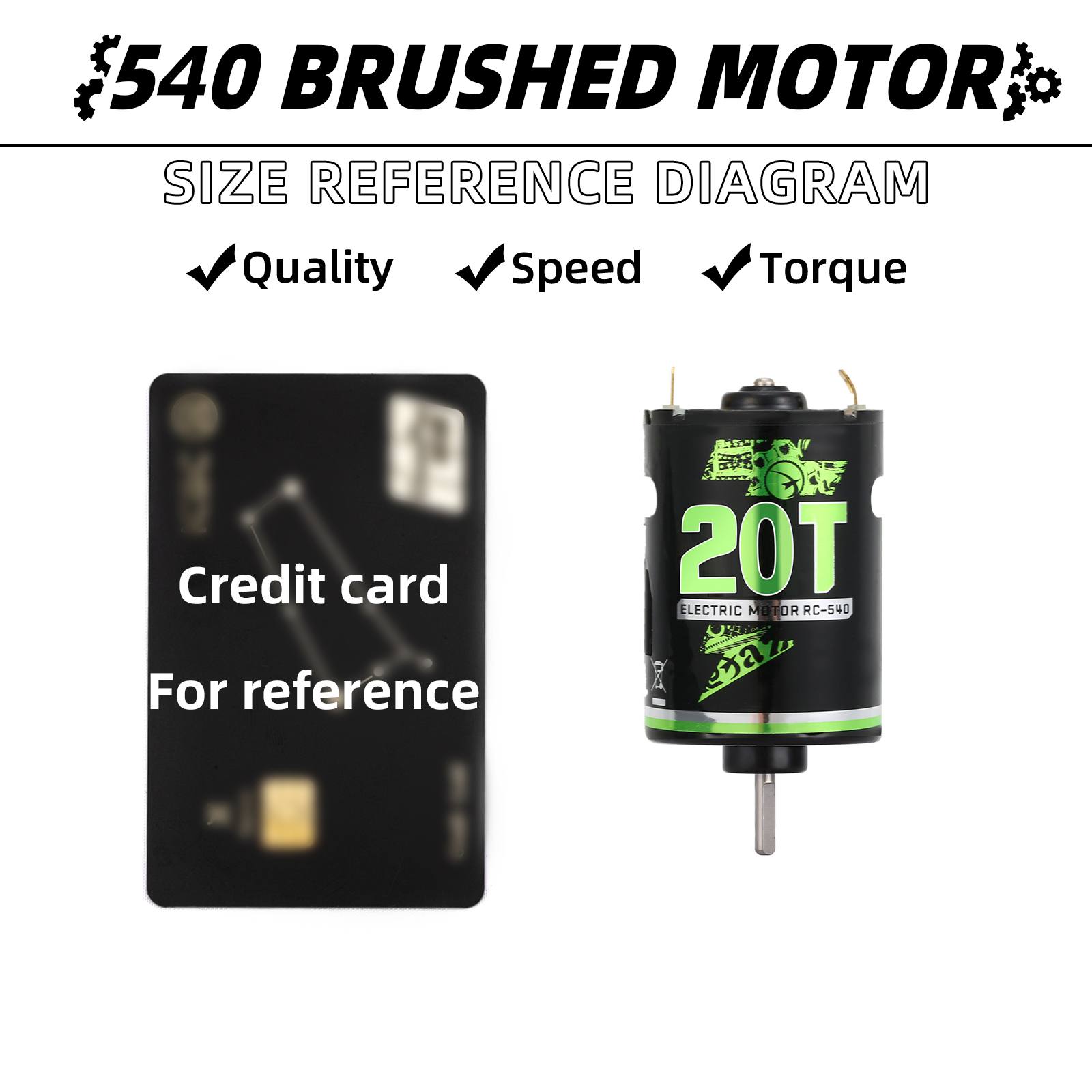 Moteur brossé étanche RC 540 1 - Esc Waterproof 60A avis et prix