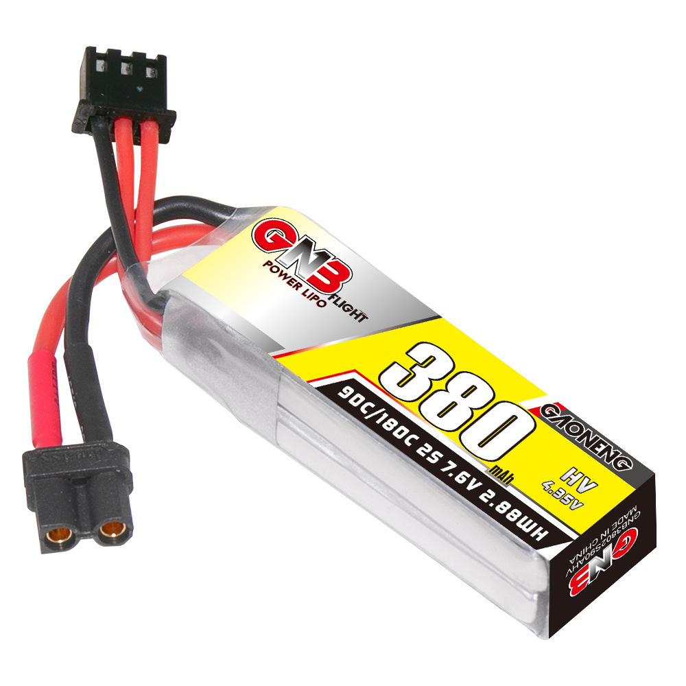 Batterie Lipo GNB 2S 7.6V 380m - Hobby Rc Quadcopters avis et prix