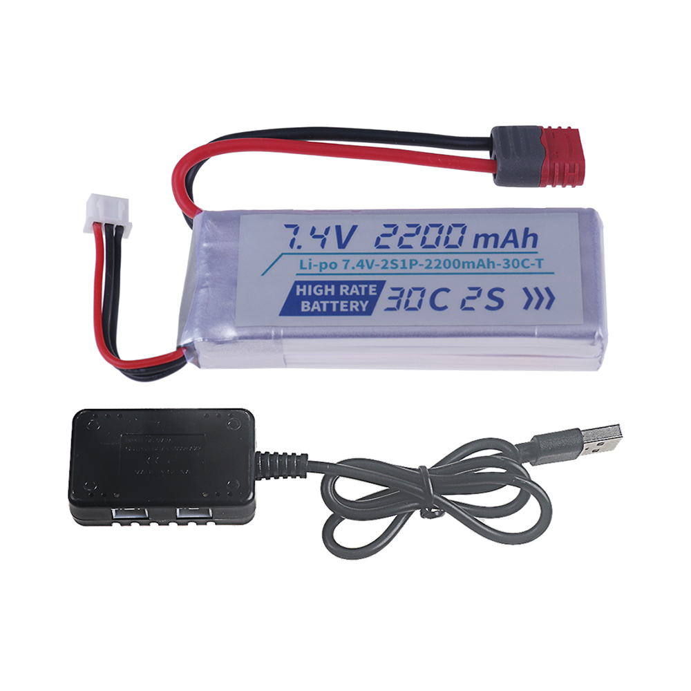 Batterie LiPo 7.4V 2200mAh 30C - Hobby Rc Quadcopters avis et prix