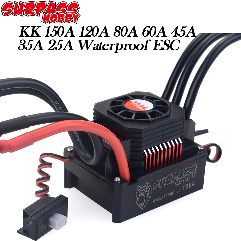 SURPASS HOBBY contrôleur de vi - Esc Waterproof 60A avis et prix