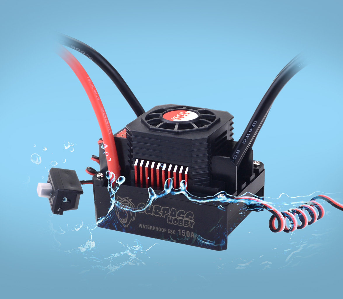 SURPASS HOBBY contrôleur de vi - Esc Waterproof 60A avis et prix