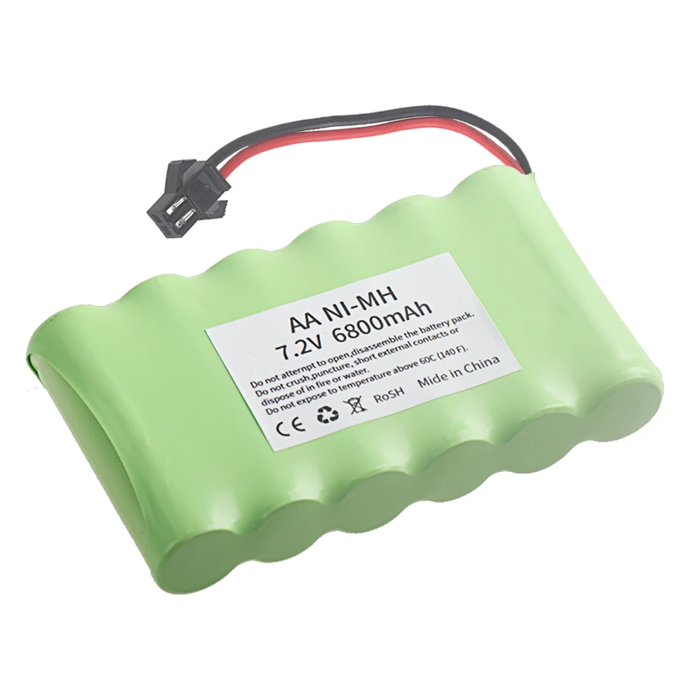 Batterie Ni-MH 7.2V 6800mAh SM - Rc Hobby Tank avis et prix