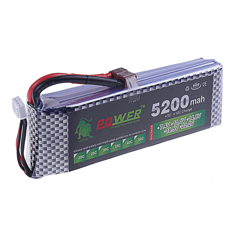 Batterie LiPo 3S 11.1V 5200mAh - Hobby Rc Quadcopters avis et prix