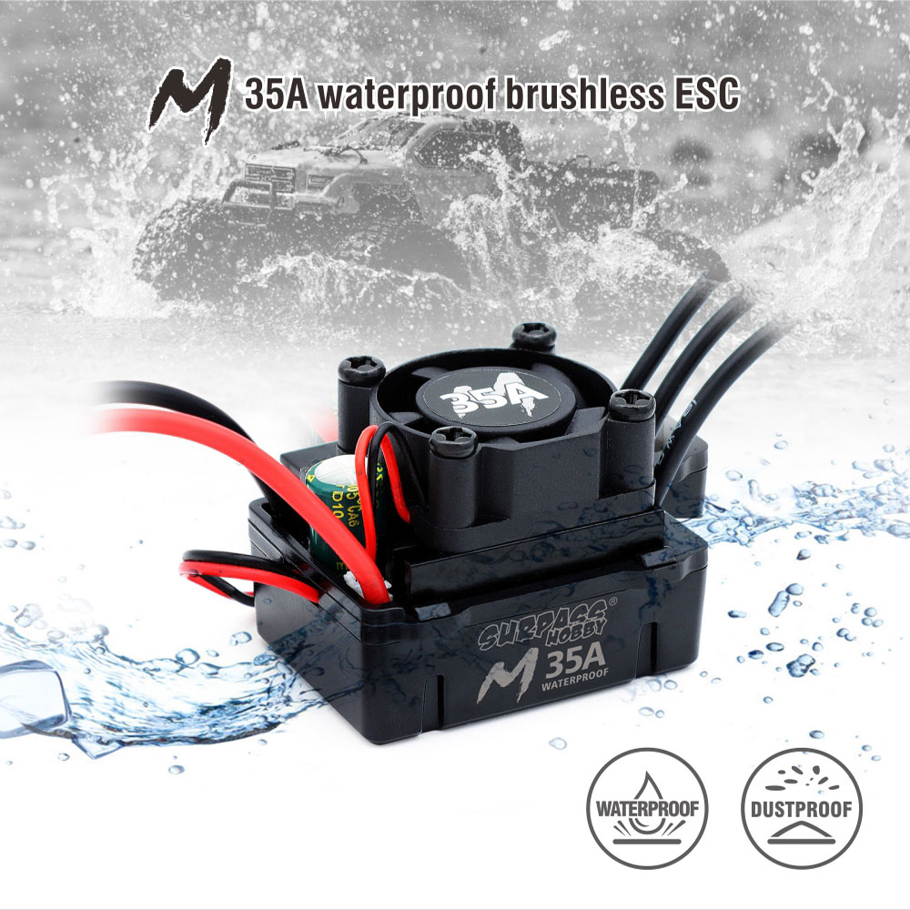 Contrôleur de vitesse ESC étan - Esc Waterproof 60A avis et prix